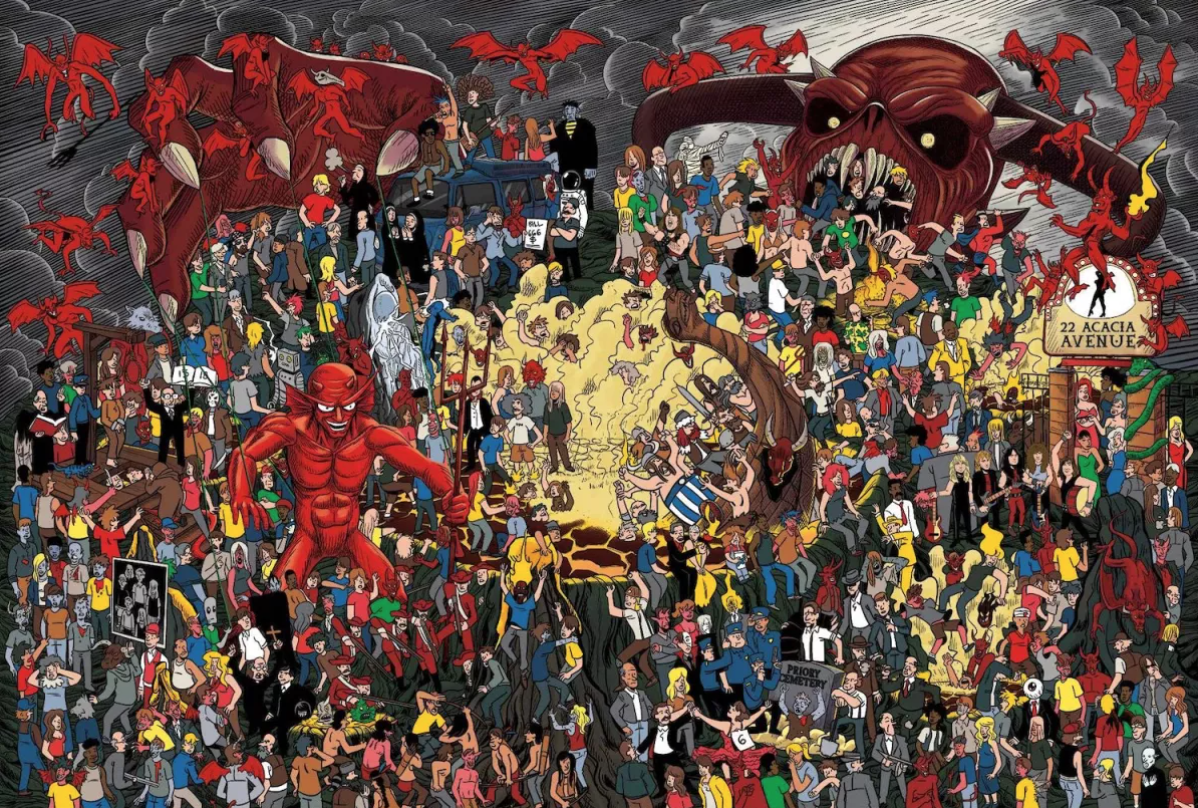 A Where's Waldo-Styled Picture Book Called Where Is Eddie? Just Made Every IRON MAIDEN Fan's Dream Come True